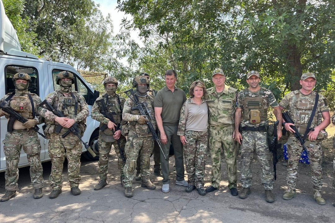 Военно-техническая помощь от Ростовской области передана одной из воинских частей в Запорожской области